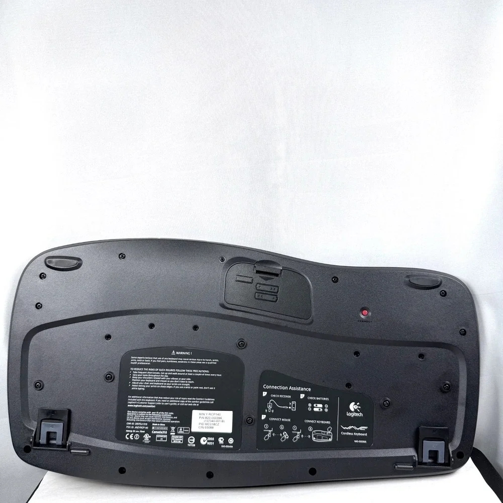 Logitech Comfort Wireless Wave Keyboard Y-RCP140 Combo with Mouse and Dongle